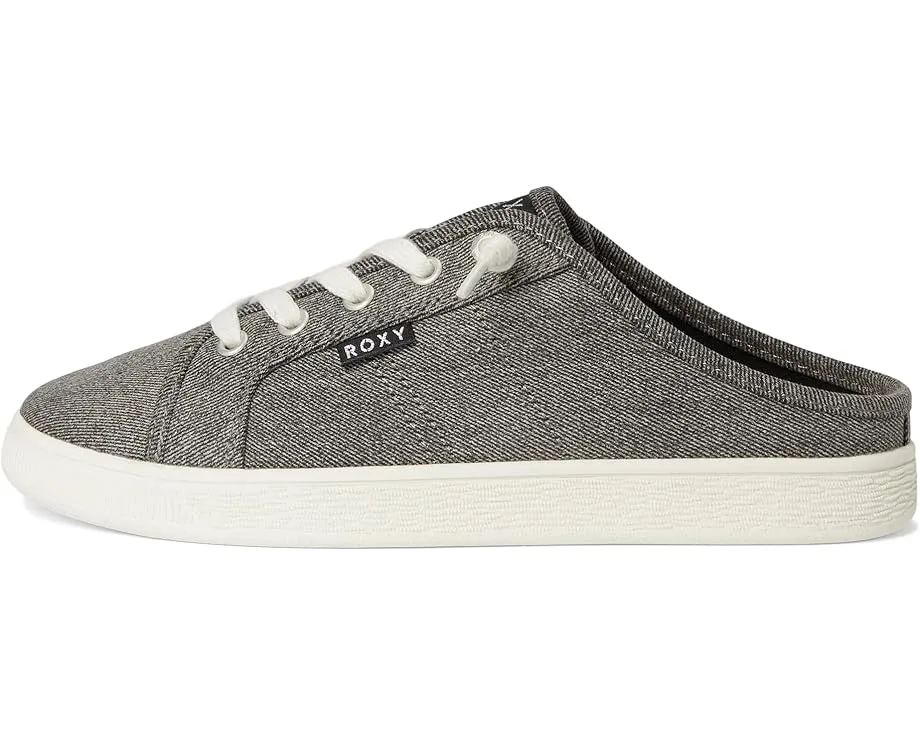 Кроссовки Roxy Sunny Stroll на шнуровке из хлопка