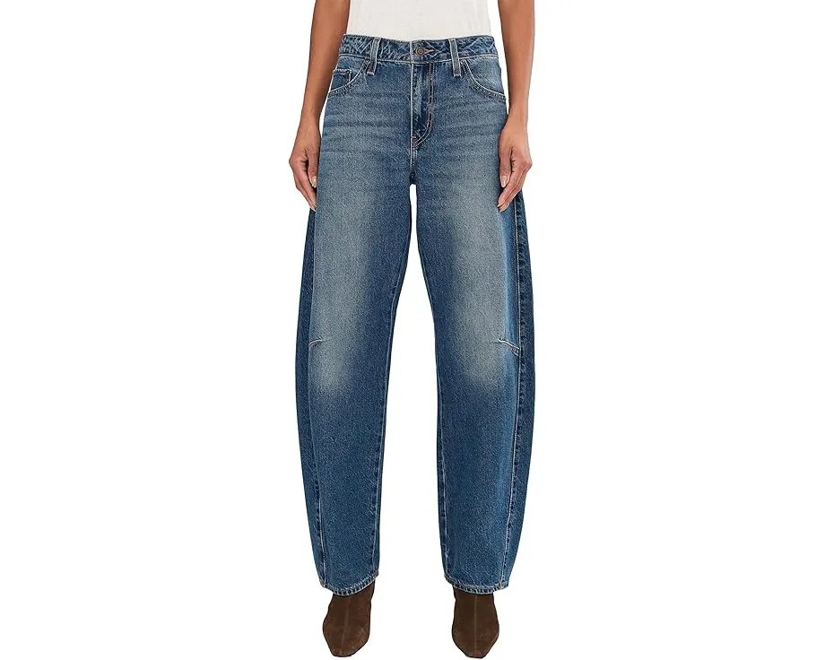 Джинсы Levi's Premium Baggy Dad Barrel с зауженным кроем и карманами