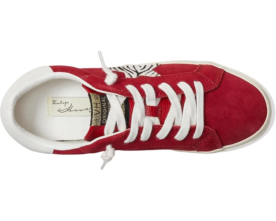 Кроссовки Vintage Havana Kate из кожи под змею с круглым носком