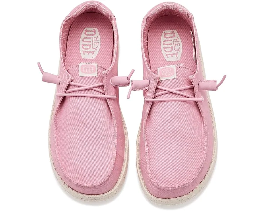 Туфли Wendy Y Stretch Canvas Cameo Pink с эластичным верхом для детей