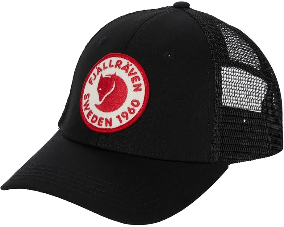 Кепка Fjällräven 1961 Logo Langtradarkeps с сетчатыми вставками из материала G-1000 Eco