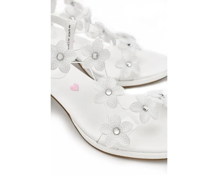 Детские сандалии Steve Madden Kids Savvy с квадратным каблуком и стразами