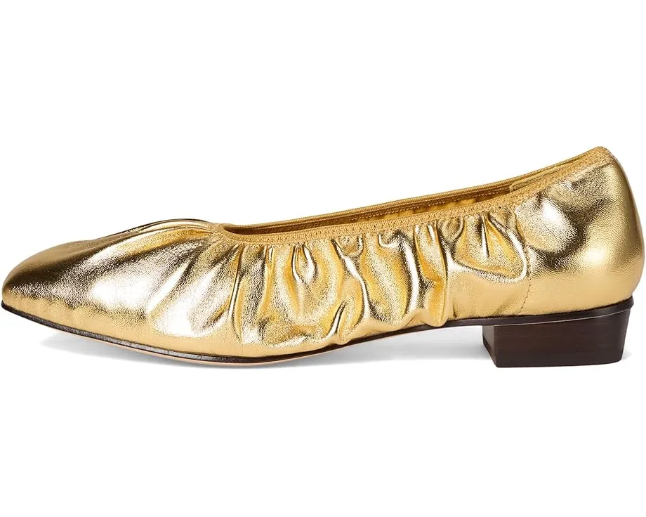 Балетки Loeffler Randall Tove с квадратным носком и металлическим отливом