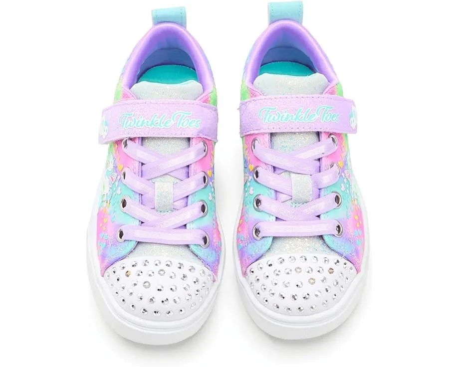 Кроссовки SKECHERS KIDS Twinkle Sparks с галактикой единорогов для детей