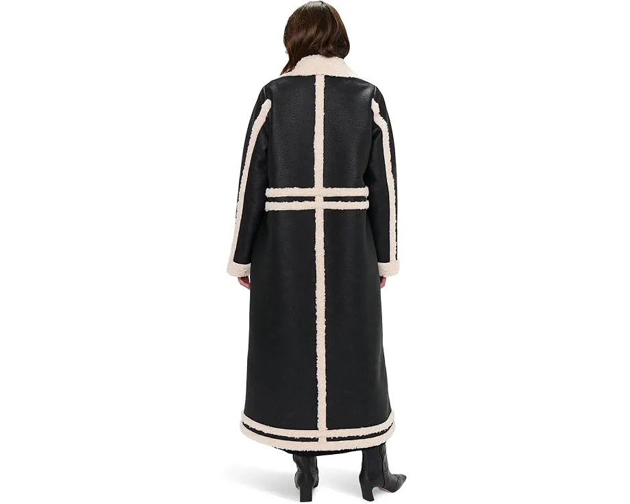 Пальто Show Me Your Mumu Swiss Alps из искусственной кожи с искусственным мехом