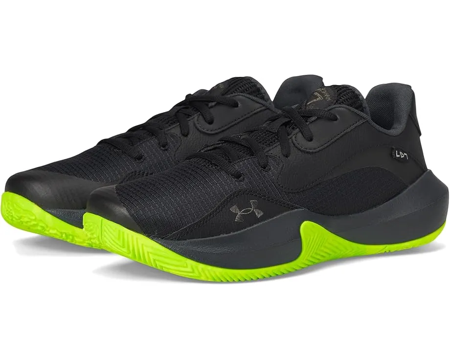 Кроссовки Under Armour Lockdown 7 Low с круглым носком и шнуровкой