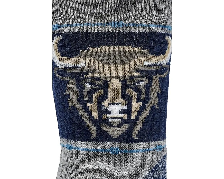 Носки Smartwool Hike Light Cushion Bison Crew с легкой амортизацией