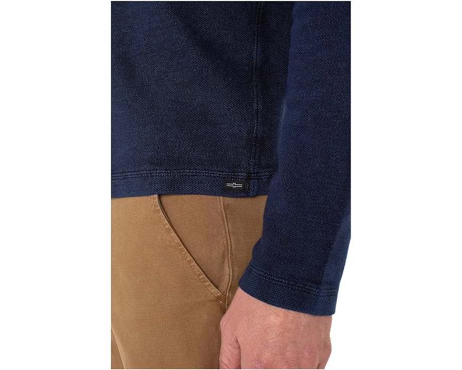 Liverpool Los Angeles лонгслив Henley с длинным рукавом и тройной резинкой