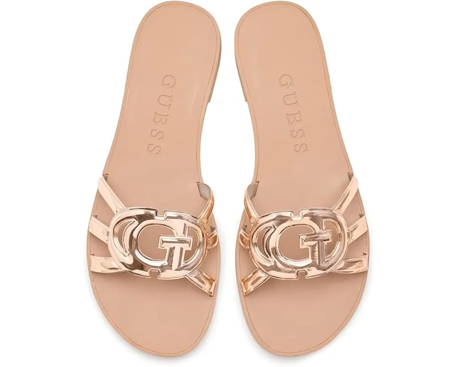 Балетки GUESS Elyho с логотипом G и удобной синтетической подошвой