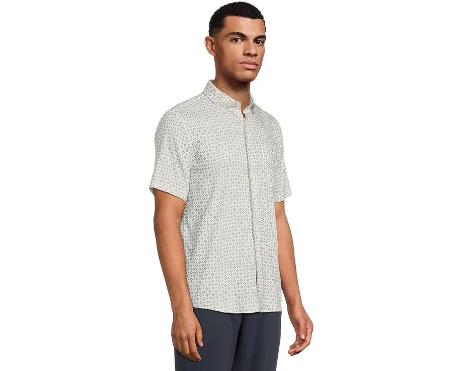 Рубашка с коротким рукавом Movement Monterrey из смеси Supima хлопка Faherty