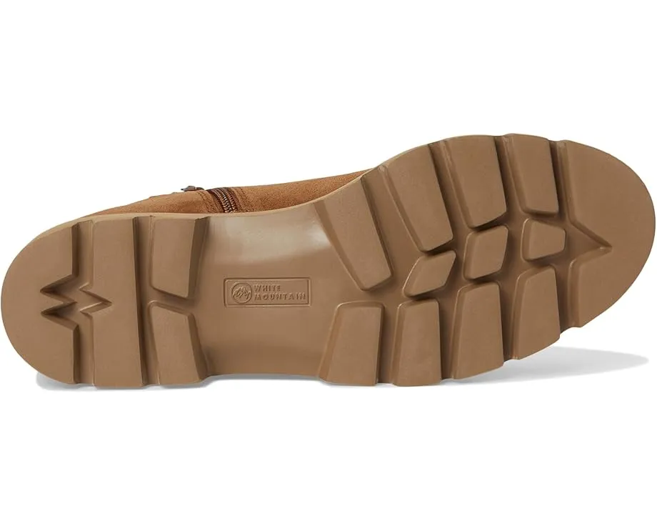 Ботинки Glassie на блочном каблуке с кожаным верхом от White Mountain