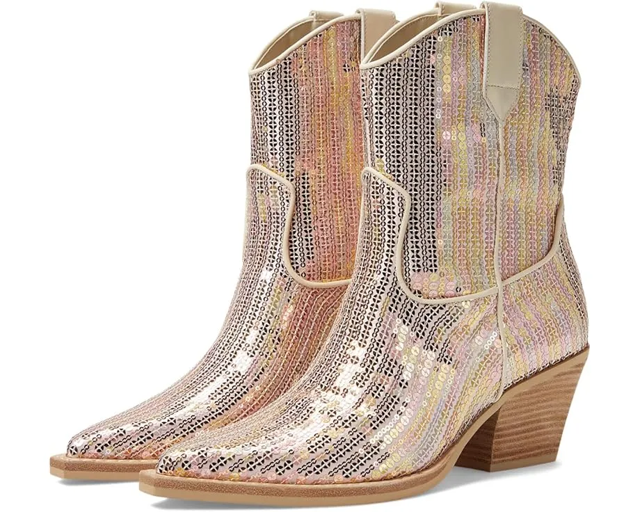 Ботинки Dolce Vita Runa Sequin с пайетками до икры