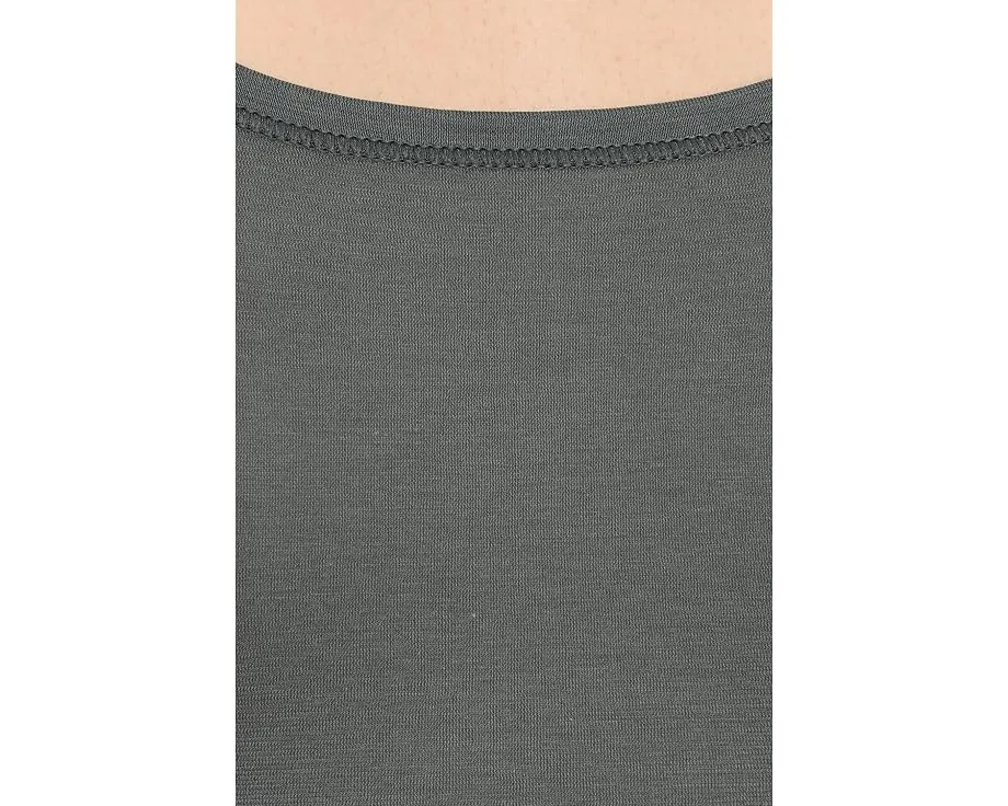 Майка Hanro Ultralight Tank с U-образным вырезом из мерсеризованного хлопка