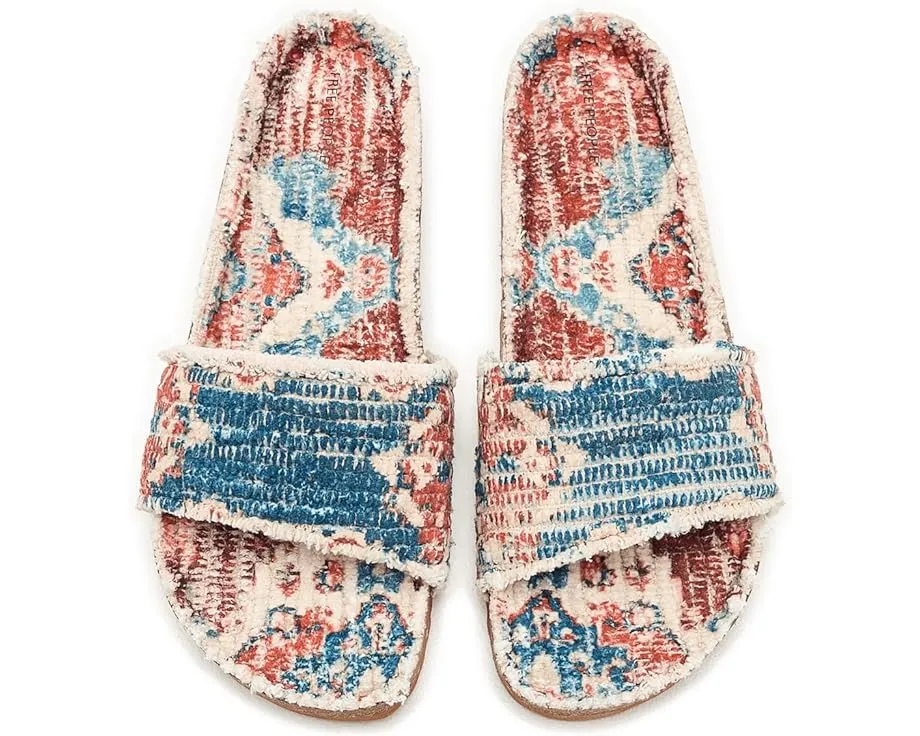 Сандалии Woven Wonders Footbed от Free People с текстильным верхом
