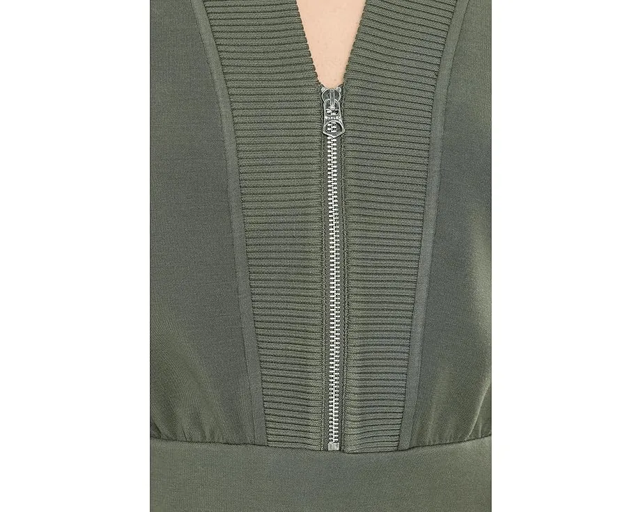 Polyanna 1/2 Zip Dress