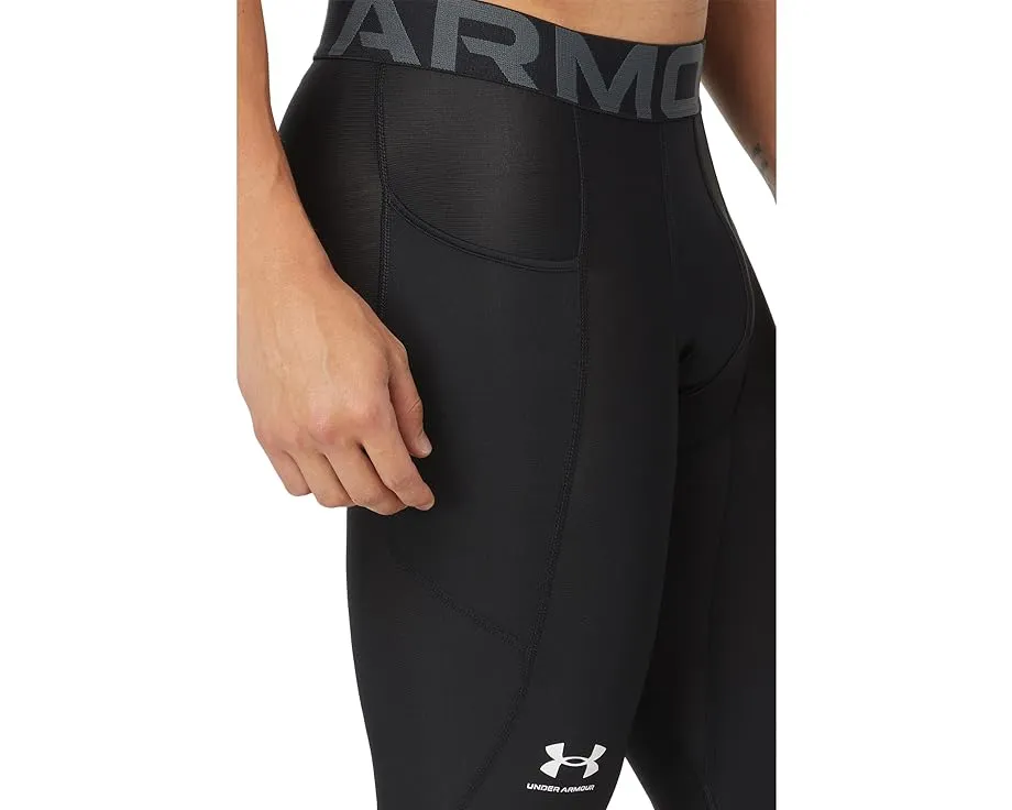 Under Armour Леггинсы 3/4 Heatgear Armour с сетчатыми вставками