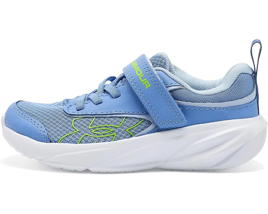 Детские кроссовки Surge 5 с альтернативной шнуровкой Under Armour синие