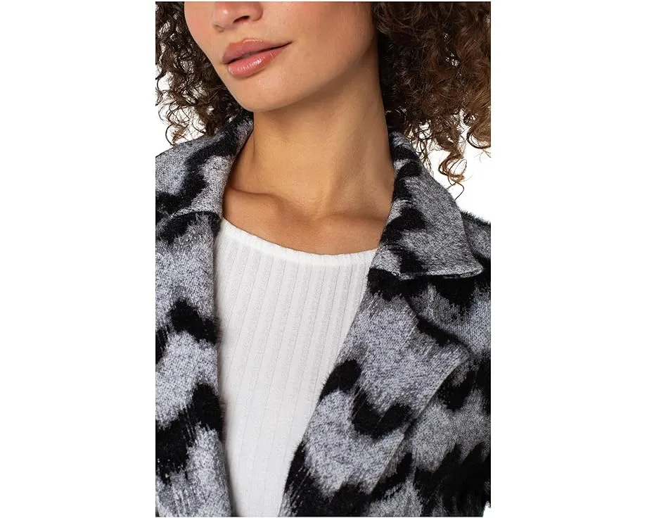 Кардиган-пальто Liverpool Los Angeles с открытой полочкой и длинными рукавами