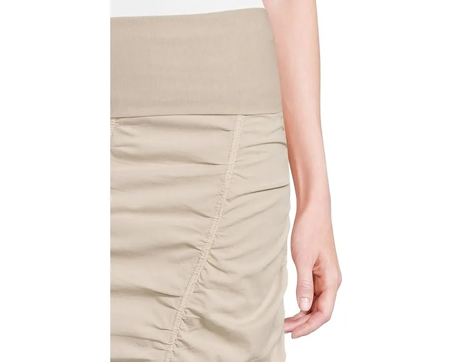 Юбка XCVI с расклешенными клиньями и присборенными деталями на резинке