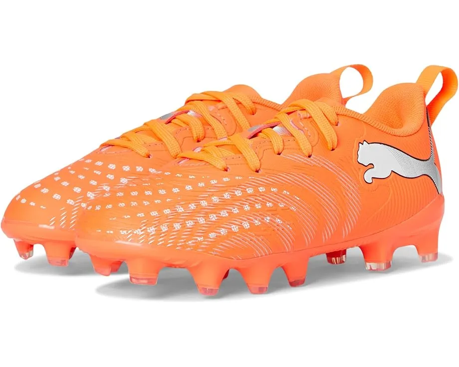 Детские футбольные бутсы PUMA Future 9 Play для твердого и искусственного покрытия с рельефными зонами сцепления