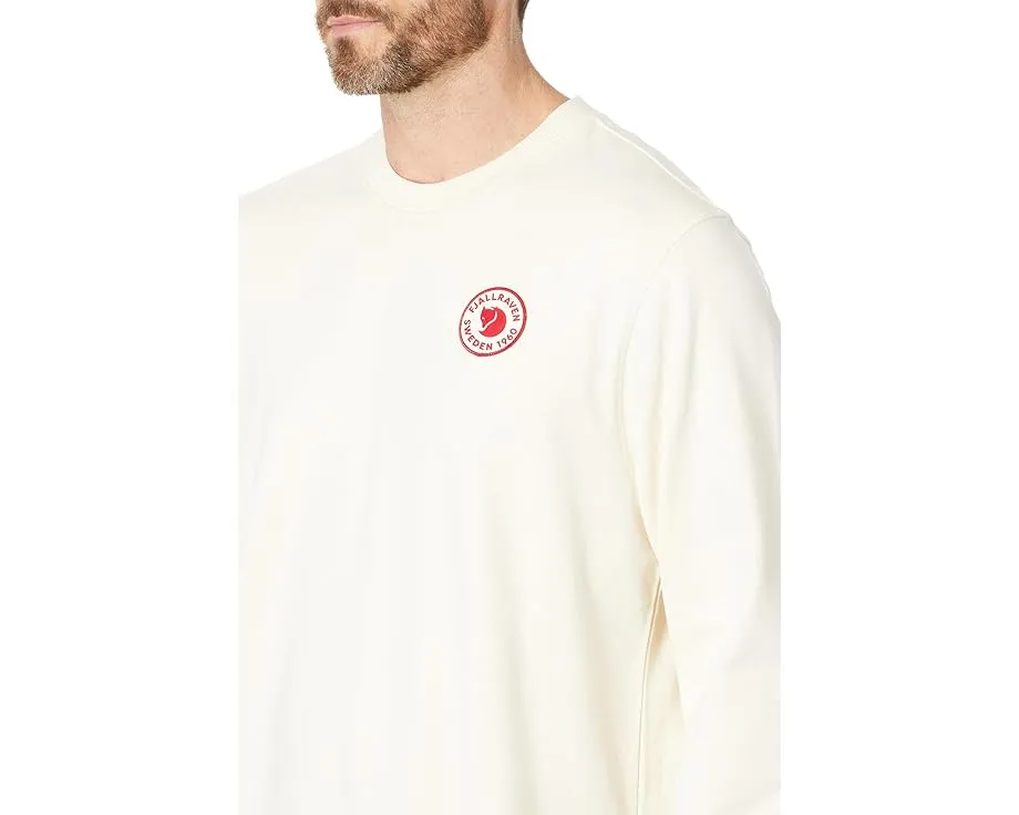 Свитер Fjällräven 1960 Logo Badge с вышитым логотипом и ребристыми манжетами