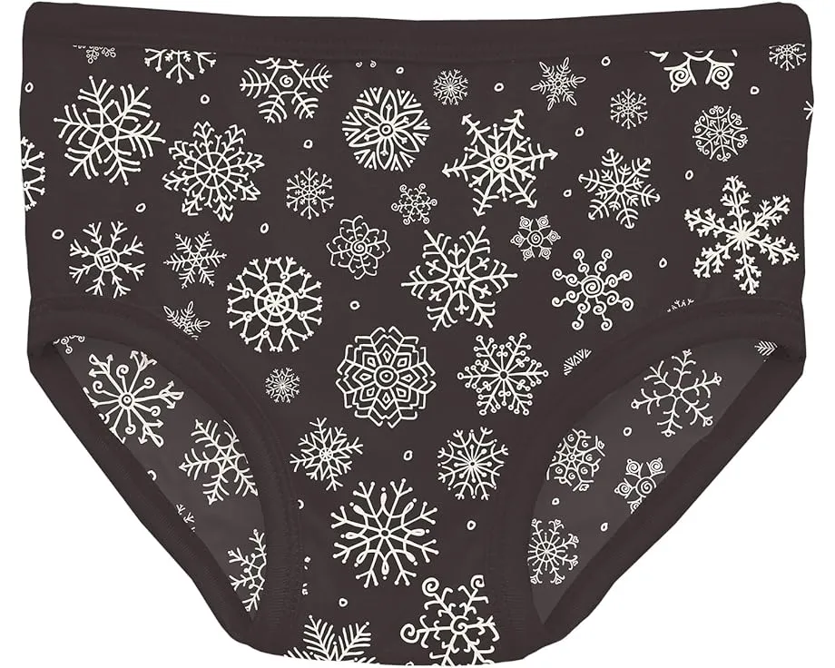 Kickee Pants Kids Набор из 3 трусиков для девочек с принтом (Маленький/Большой размер)