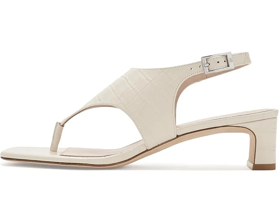 Сандалии Stuart Weitzman Baby Babette Thong на каблуке черные