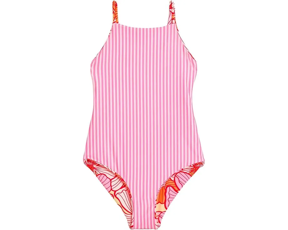 Детский купальник Maaji Kids Retro Bloom Eagle с реверсивным дизайном