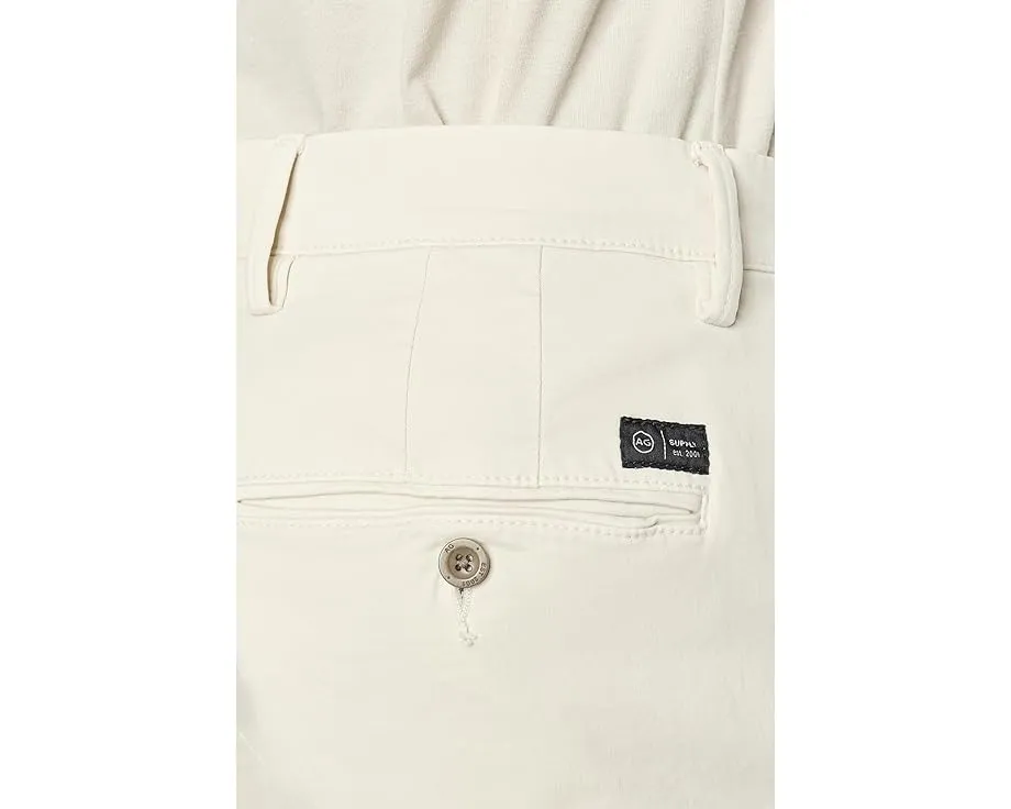 AG Jeans Брюки Archie Sueded Straight с высокой посадкой из итальянской ткани