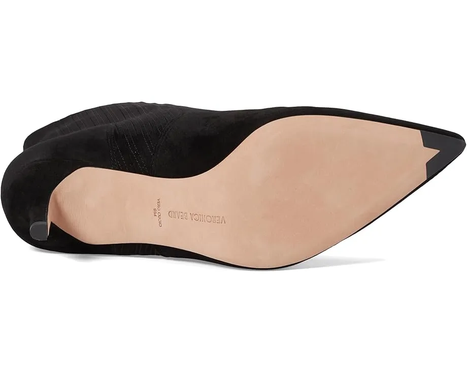 Ботинки Veronica Beard Lisa 70 на шпильке с заостренным носком и кожаным верхом