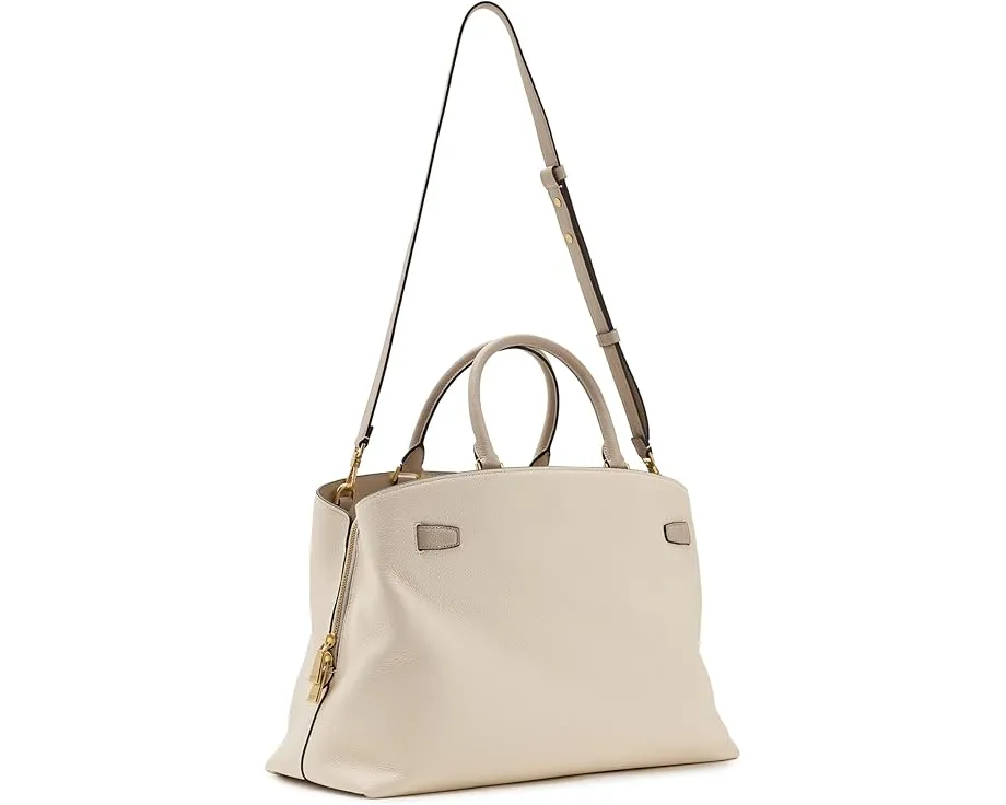 Сумка-сатчел Kate Spade New York Deco Colorblocked Pebbled Leather Large