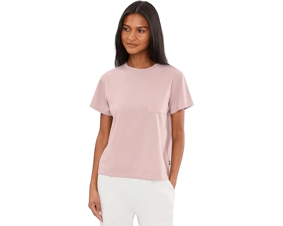 Футболка The North Face Tri-Blend Short Sleeve Pocket Tee из трикотажа с карманом