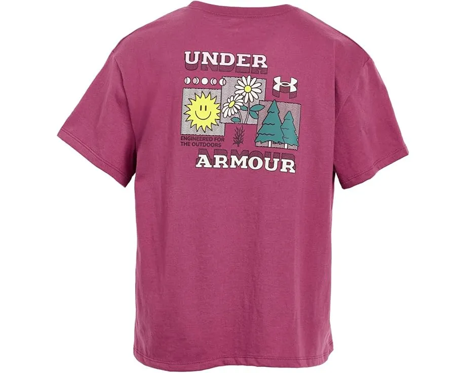 Футболка Under Armour Kids для активного отдыха с технологией отвода влаги