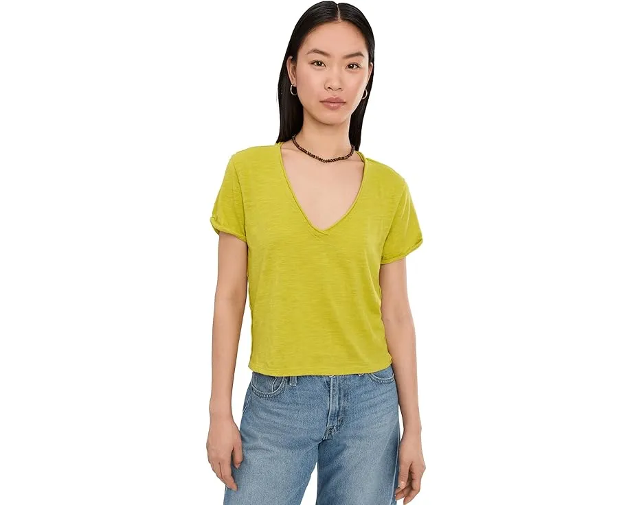 Укороченный топ Take 2 с V-образным вырезом для многослойности Free People We The Free