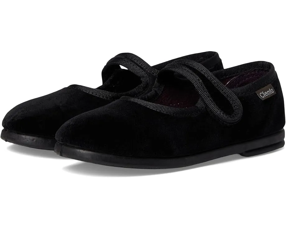 Туфли-лодочки Cienta Kids для девочек на липучке с бархатистым верхом