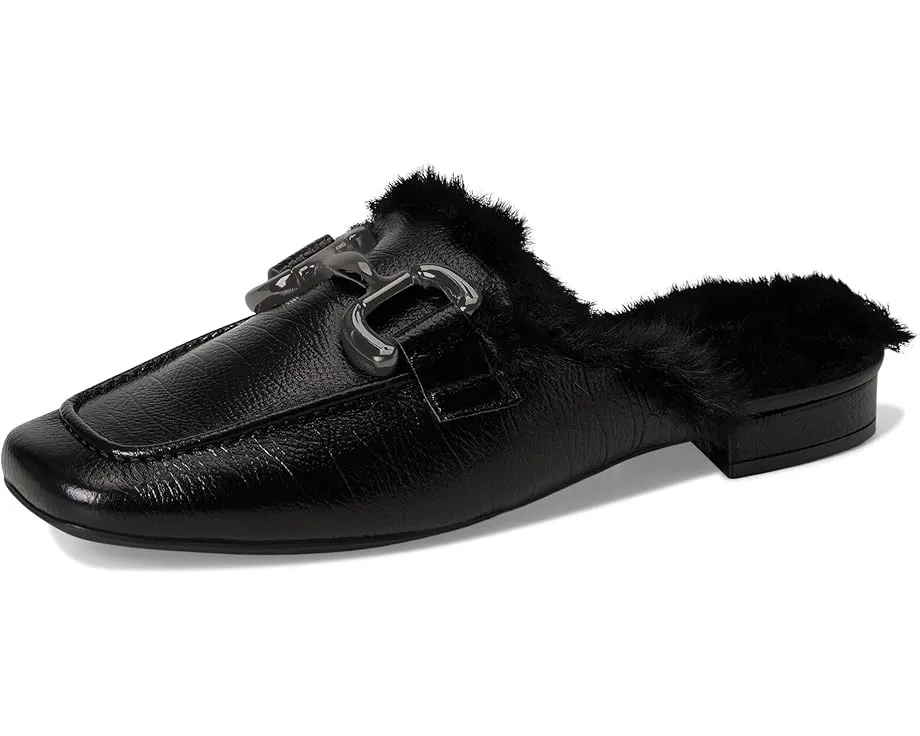 Лоферы Vaneli Skyla с искусственным мехом и металлической пряжкой