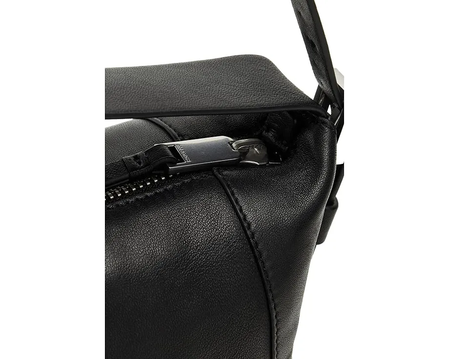 Сумка-хобо AllSaints Vega Emb Grab с отделкой под стежки и внешним карманом