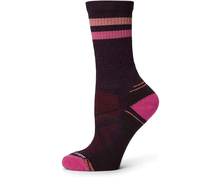 Носки Smartwool Hike Light Cushion Tube Stripe Crew с технологией ReliaWool