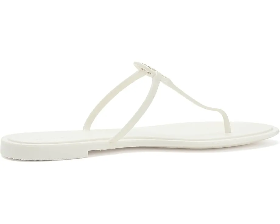 Желейные босоножки Tory Burch Mini Miller с логотипом Double T