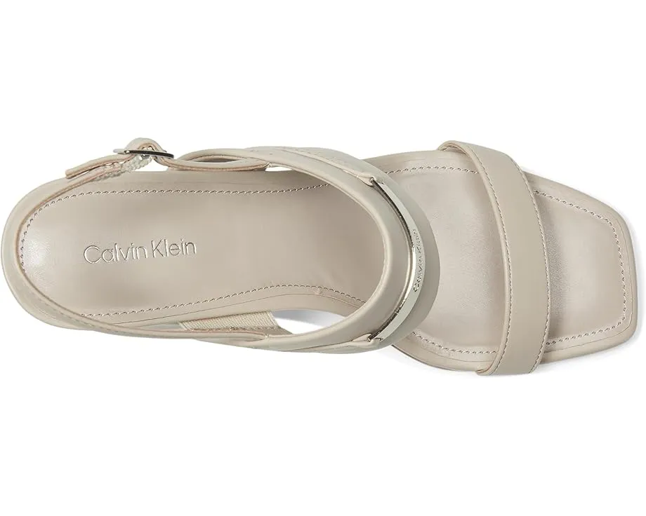 Босоножки Calvin Klein Hallow на квадратном каблуке с открытым носком