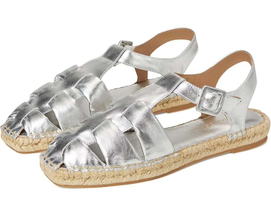 Босоножки Bernardo Monri на деревянном каблуке с квадратным носком и регулируемой пряжкой