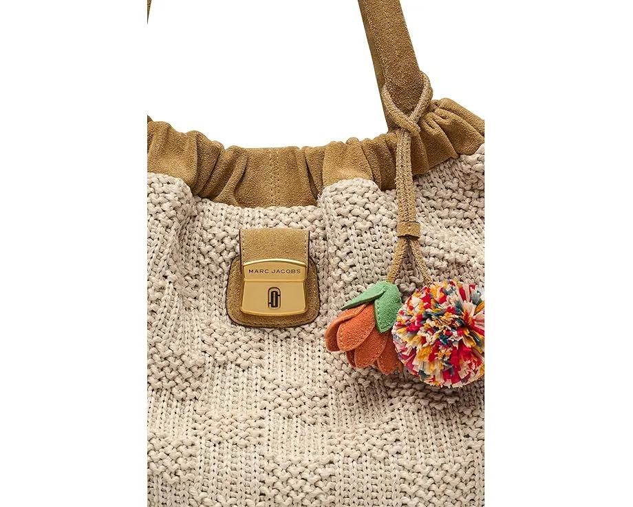 Летняя сумка-тоут Marc Jacobs The Summer Woven Cristina из плетеной ткани