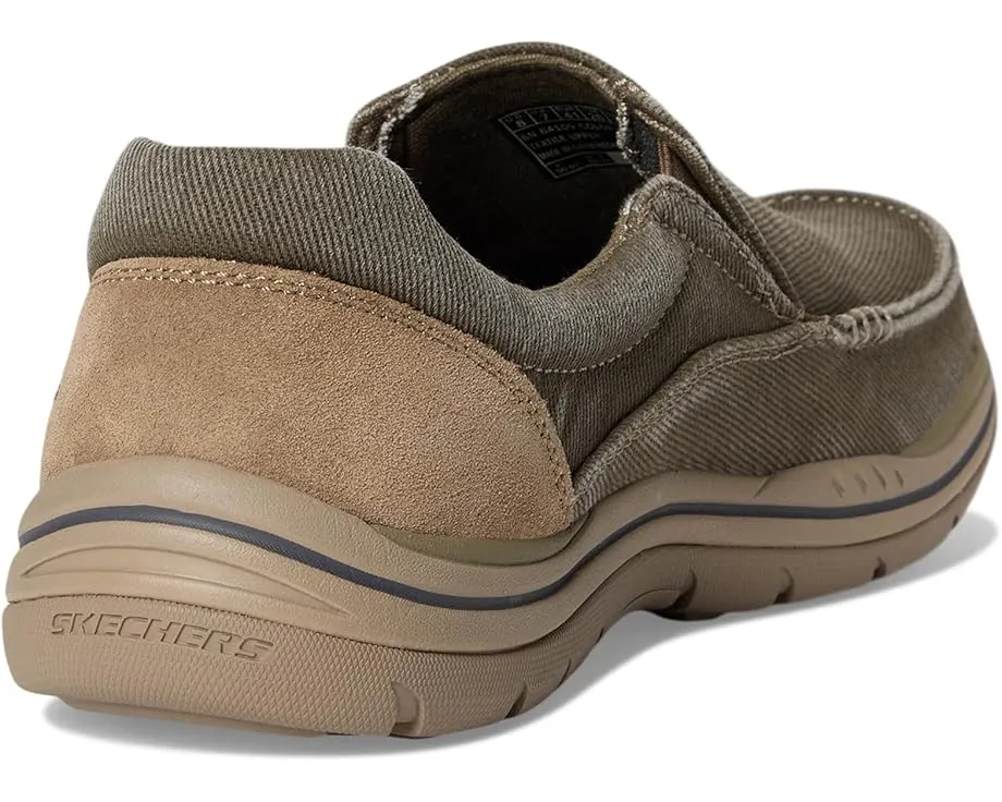Кеды Expected Avillo от Skechers на шнуровке с воротником на липучке