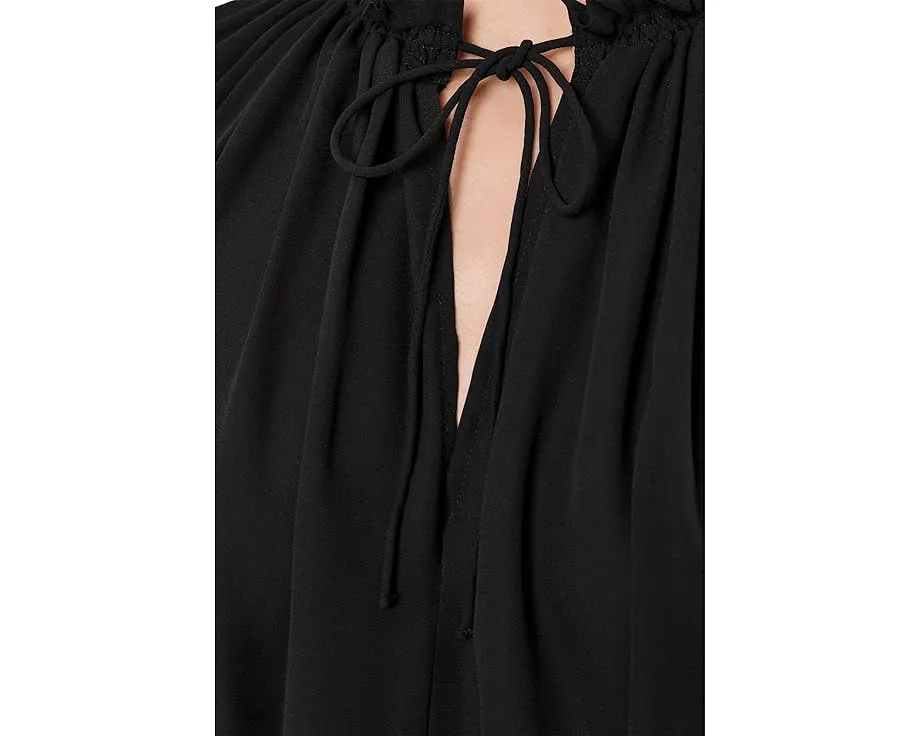 Топ Madewell Nayla с разрезным воротом и завязками для повседневного шика