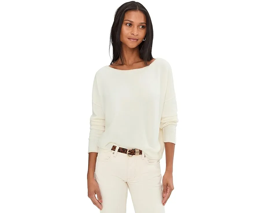 Свободный свитер See Me с лодочкой и контрастной отделкой Free People