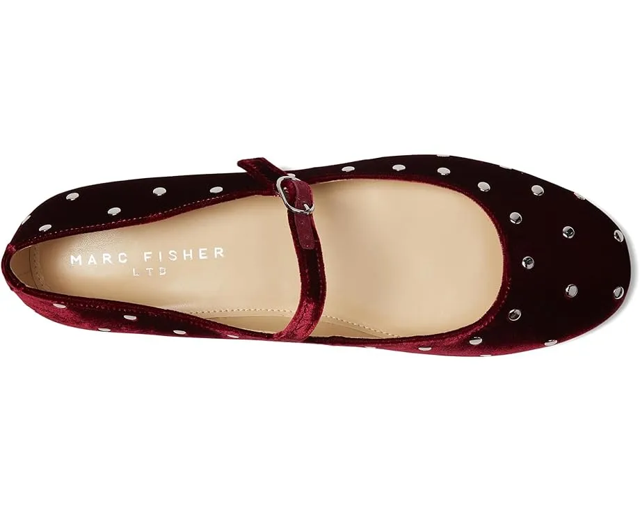 Балетки Elizza от Marc Fisher LTD с миндалевидным носком и регулируемой лямкой на щиколотке