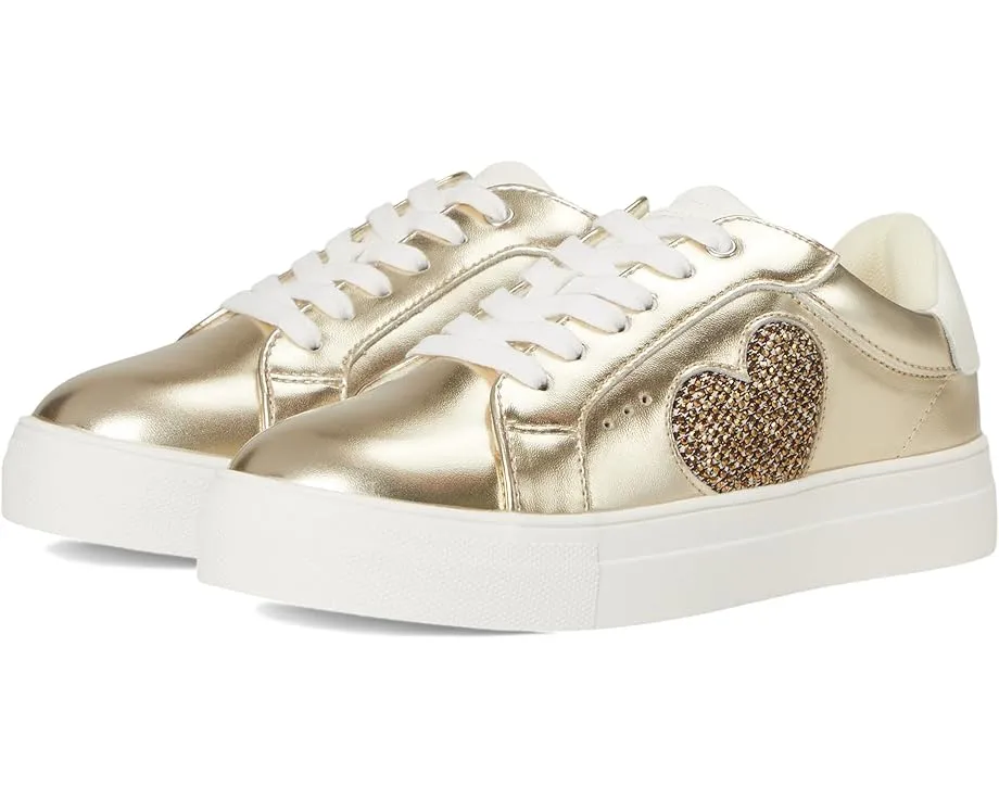 Кроссовки Kurt Geiger London Kids Mini Luckson Heart с сердечком на платформе