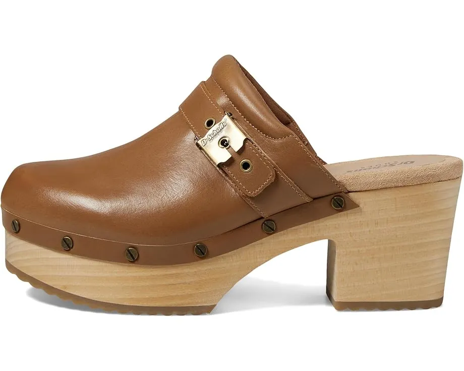 Клоги Dr. Scholl's Original Joy из кожи с декоративной пряжкой и стелькой BLOOM