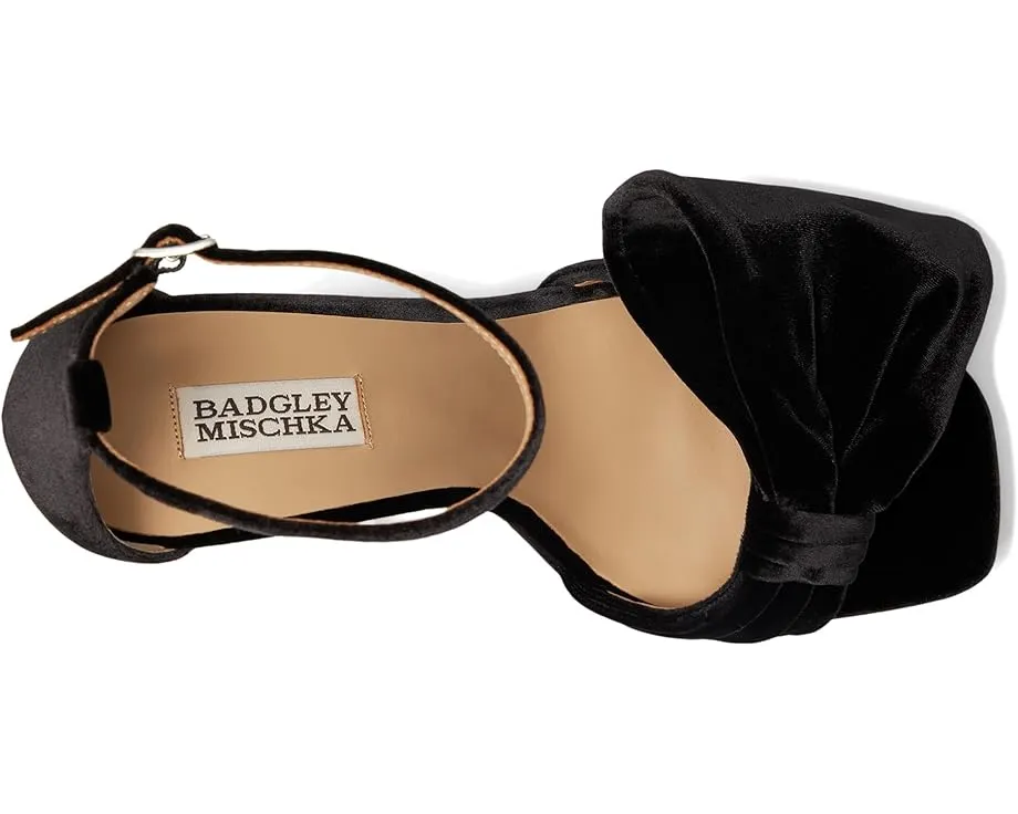 Босоножки Badgley Mischka Alora на платформе с бантом и квадратным каблуком