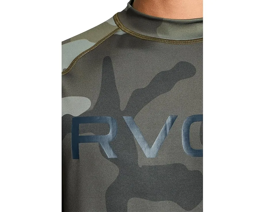 Короткий рашгард RVCA с защитой от солнца